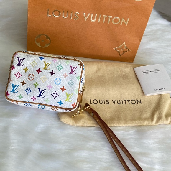 Handbags - Auth Louis Vuitton Murakami Wristlet